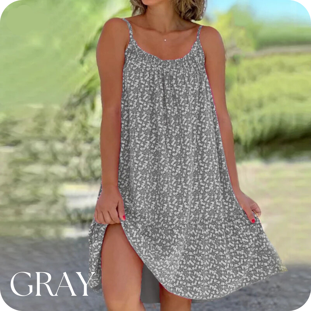 LAST DAY SALE 80% OFF - Floral Printed Camisole Dress