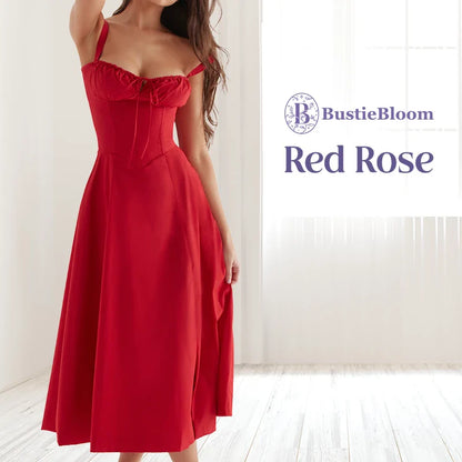 LAST DAY SALE 75% OFF - Floral Print Bustier Sundress