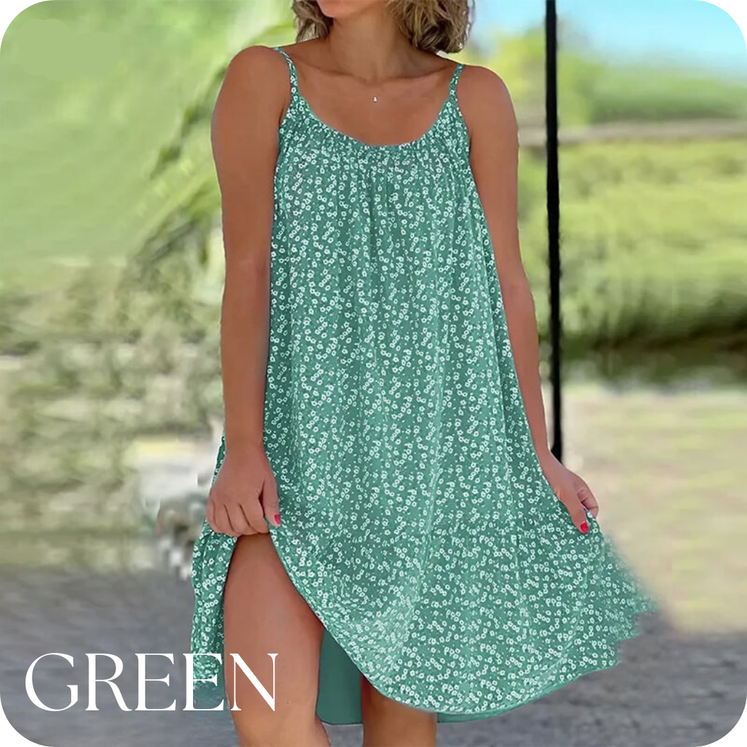 LAST DAY SALE 80% OFF - Floral Printed Camisole Dress