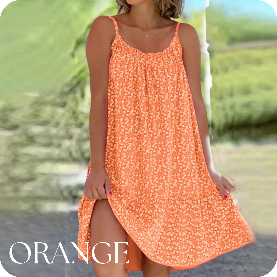 LAST DAY SALE 80% OFF - Floral Printed Camisole Dress