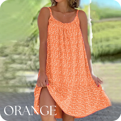 LAST DAY SALE 80% OFF - Floral Printed Camisole Dress
