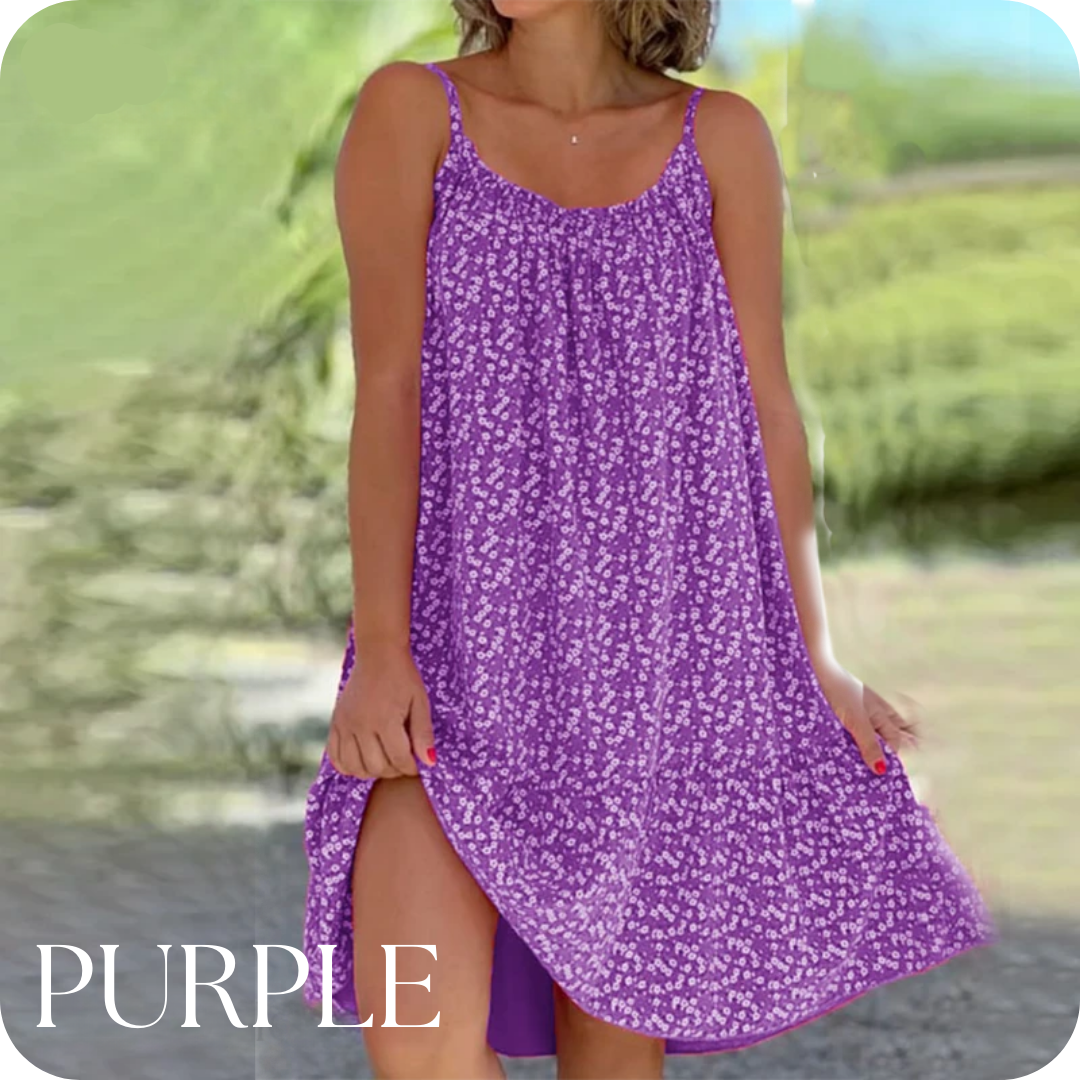 LAST DAY SALE 80% OFF - Floral Printed Camisole Dress