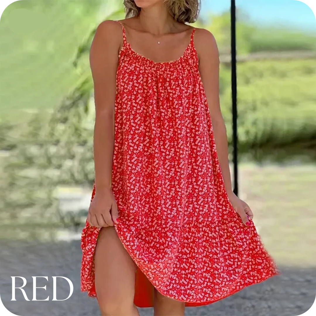 LAST DAY SALE 80% OFF - Floral Printed Camisole Dress