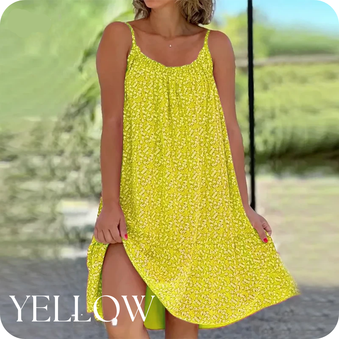 LAST DAY SALE 80% OFF - Floral Printed Camisole Dress