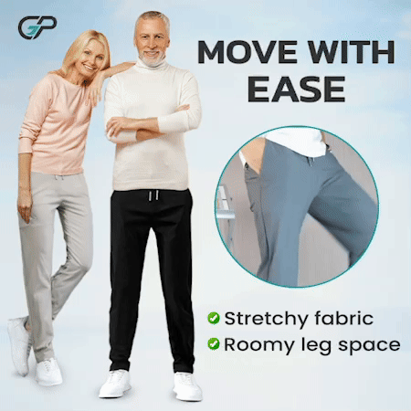 GlidePants - Unisex Quick Dry Pull-on Stretch Pants