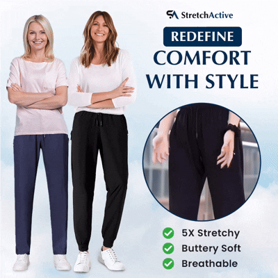 Stretch Active – Unisex's Ultra Stretch Breathable Casual Pants (New Colors)