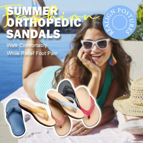 Lisa Summer Orthopedic Relief Foot Pain Sandals