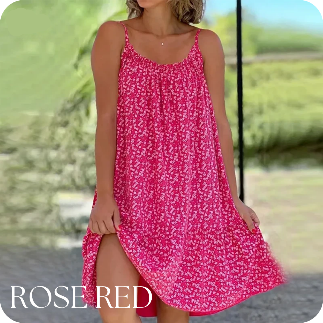 LAST DAY SALE 80% OFF - Floral Printed Camisole Dress