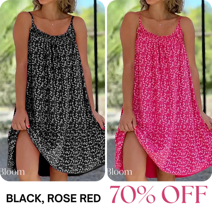 LAST DAY SALE 80% OFF - Floral Printed Camisole Dress