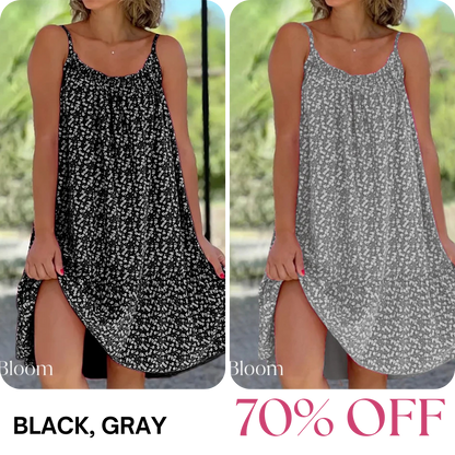 LAST DAY SALE 80% OFF - Floral Printed Camisole Dress