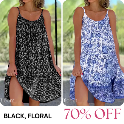 LAST DAY SALE 80% OFF - Floral Printed Camisole Dress