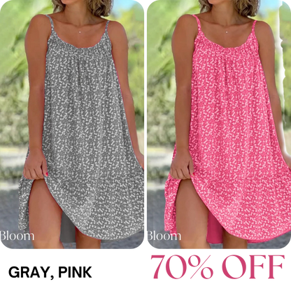 LAST DAY SALE 80% OFF - Floral Printed Camisole Dress