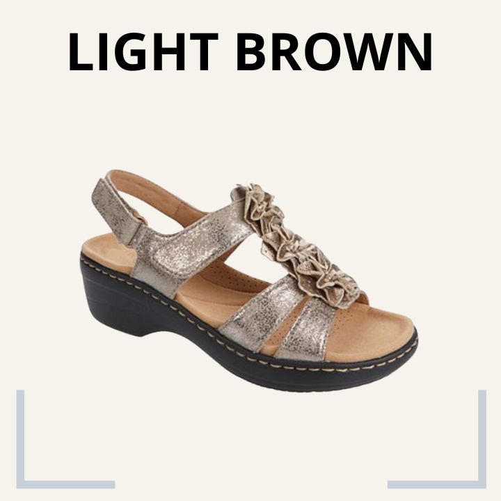 FLOREN - Women's Summer Series Flower Platform Sandals