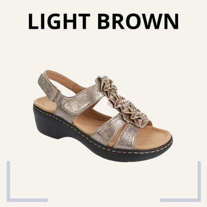 FLOREN - Women's Summer Series Flower Platform Sandals