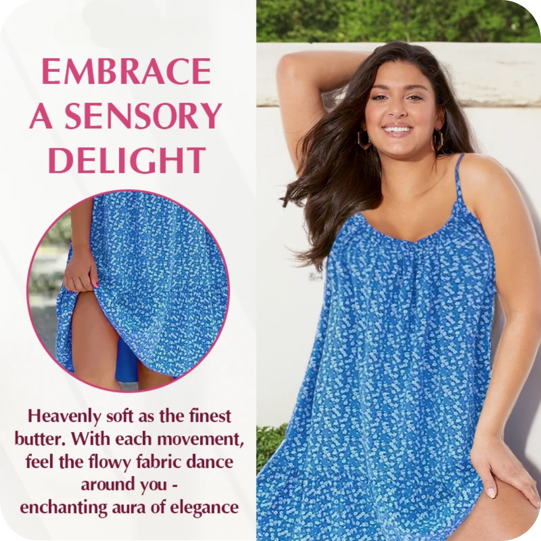 LAST DAY SALE 80% OFF - Floral Printed Camisole Dress