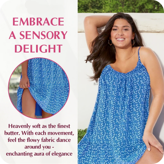 LAST DAY SALE 80% OFF - Floral Printed Camisole Dress