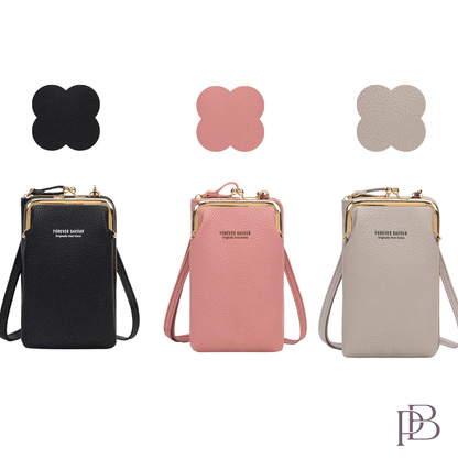 Posh Bag - Touch Screen Waterproof Leather Crossbody Multifunctional Phone Bag