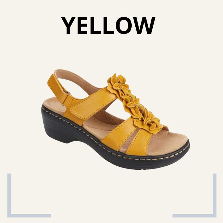 FLOREN - Women's Summer Series Flower Platform Sandals