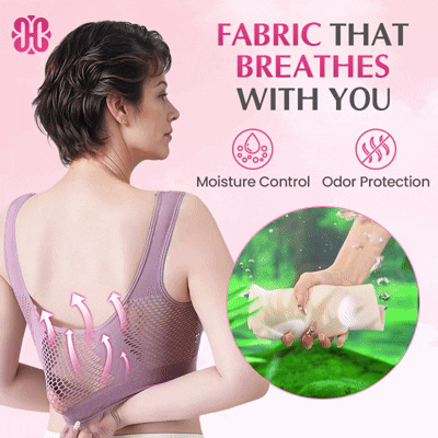 Hana Bra - Pure Cotton Buttonless Comfy Lifting Bra