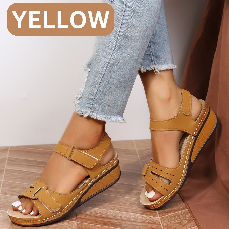 OrthoSport Non-Slip Comfort Adjustable Open Toe Walking Sandals