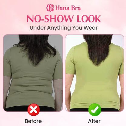 Hana Bra - Pure Cotton Buttonless Comfy Lifting Bra