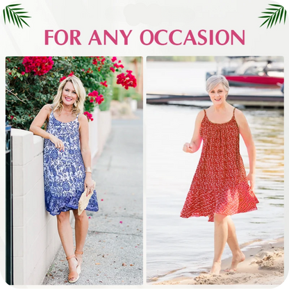 LAST DAY SALE 80% OFF - Floral Printed Camisole Dress