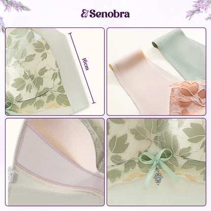 Senobra - Versatile Comfy Lift & Flex Lacy Bra Top