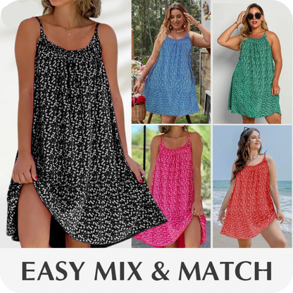 LAST DAY SALE 80% OFF - Floral Printed Camisole Dress