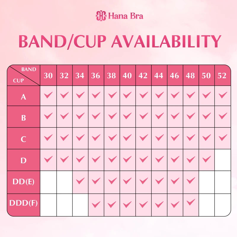Hana Bra - Pure Cotton Buttonless Comfy Lifting Bra