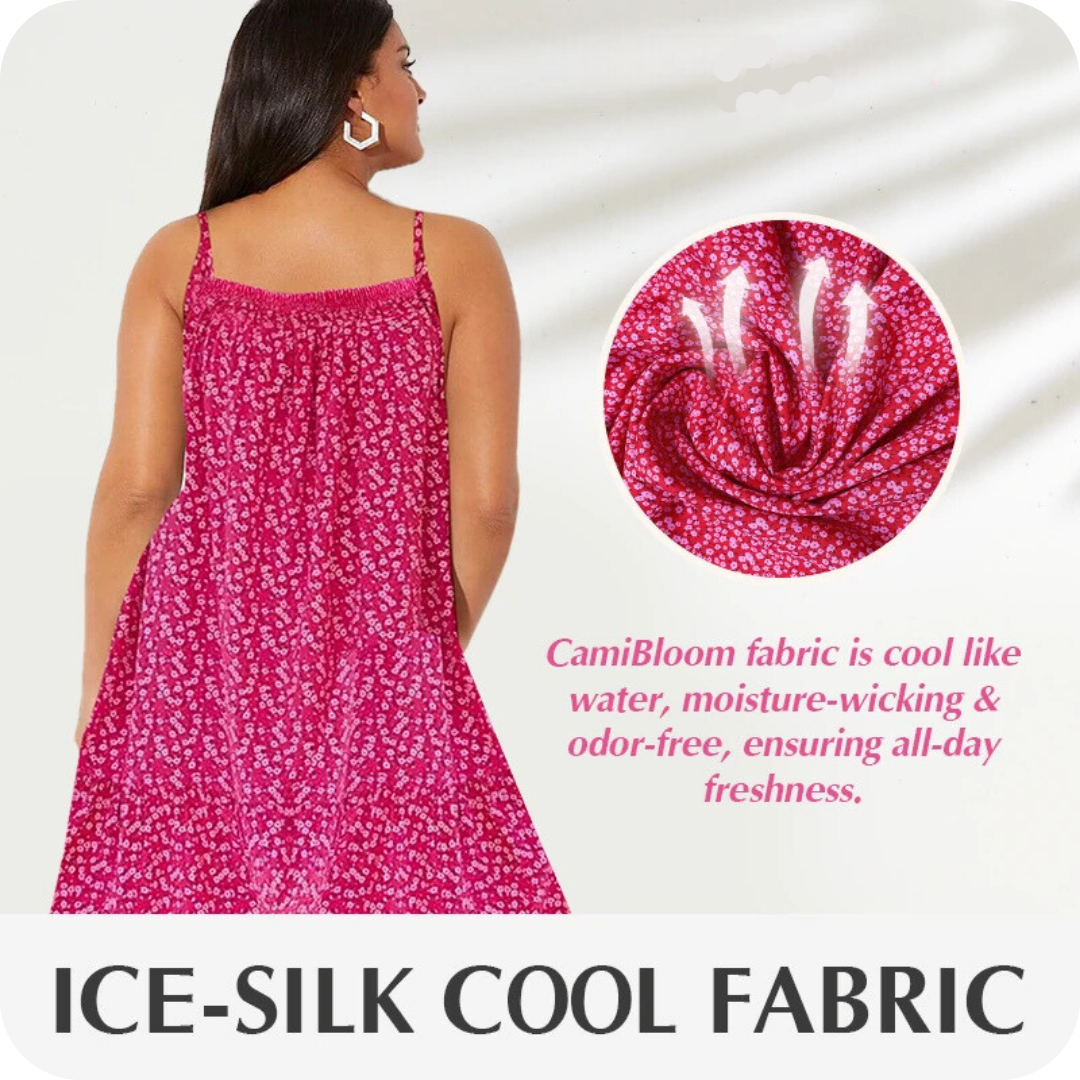LAST DAY SALE 80% OFF - Floral Printed Camisole Dress