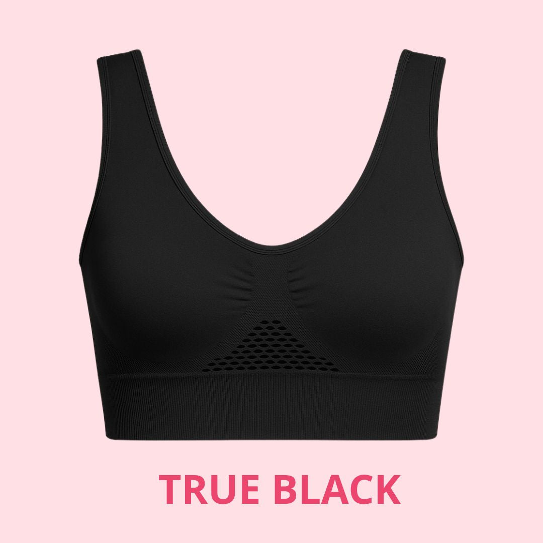 Hana Bra - Pure Cotton Buttonless Comfy Lifting Bra