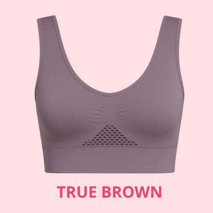 Hana Bra - Pure Cotton Buttonless Comfy Lifting Bra