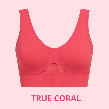 Hana Bra - Pure Cotton Buttonless Comfy Lifting Bra